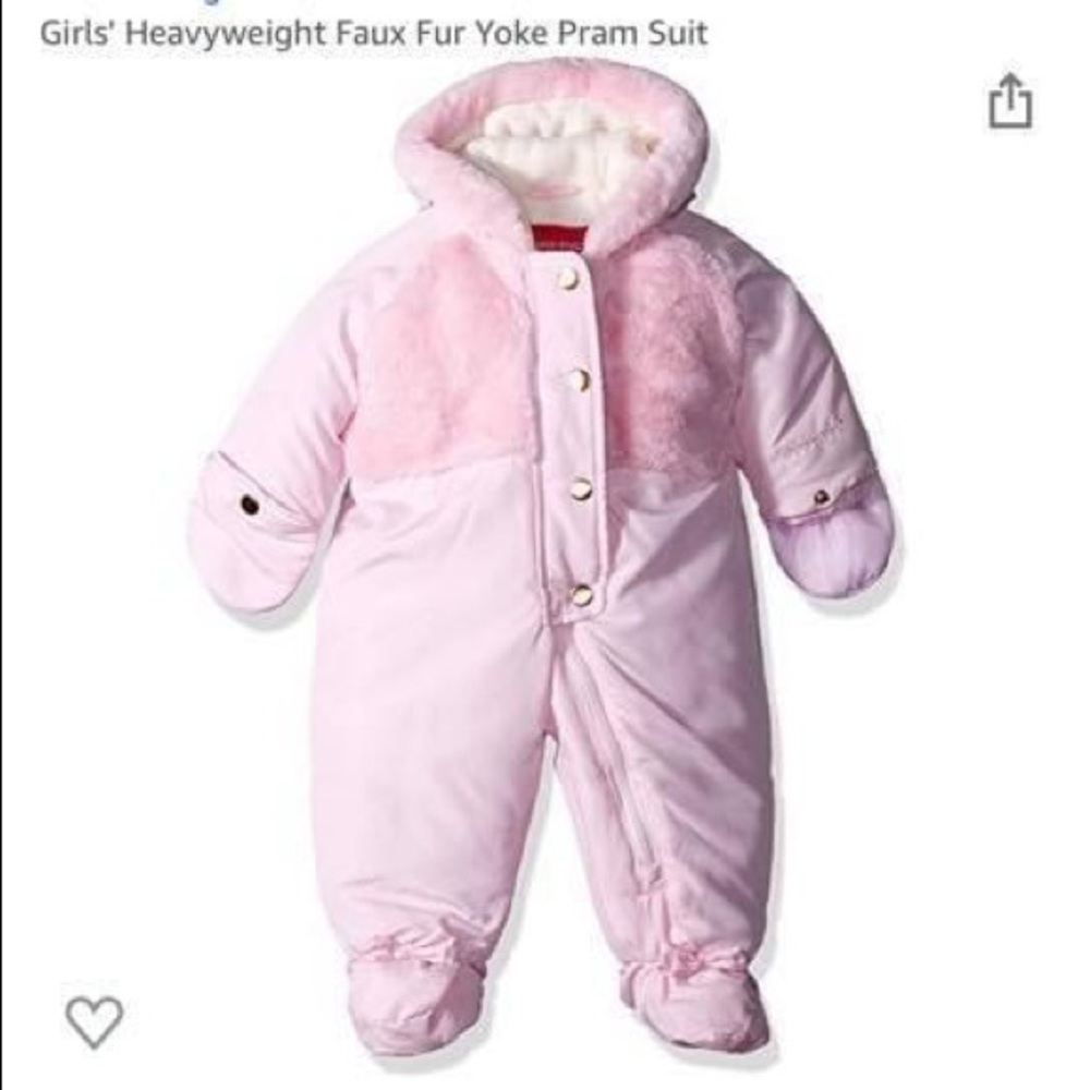Baby girls snow suit